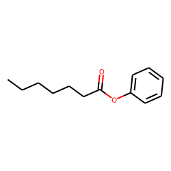 Heptanoic acid, phenyl ester