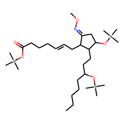 13,14-Dihydro-PGE2, MO-TMS, isomer # 1