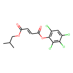 Fumaric acid, isobutyl 2,3,4,6-tetrachlorophenyl ester