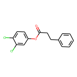 3-Phenylpropionic acid, 3,4-dichlorophenyl ester