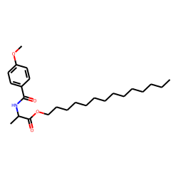 D-Alanine, N-(4-anisoyl)-, tetradecyl ester
