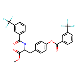 l-Tyrosine, N,O-bis(3-trifluoromethylbenzoyl)-, methyl ester