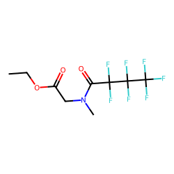 Sarcosine, N-heptafluorobutyryl-, ethyl ester