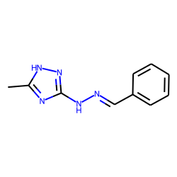 Benzal 3-hydrazino-5-methyl-1,2,4-triazol