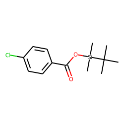 Benzoic acid, 4-chloro-, tert-butyldimethylsilyl ester