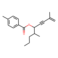 p-Toluic acid, 2,6-dimethylnon-1-en-3-yn-5-yl ester