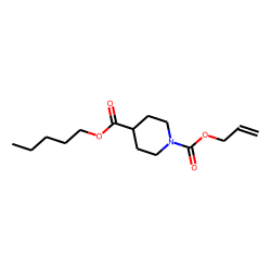 Isonipecotic acid, N-allyloxycarbonyl-, pentyl ester