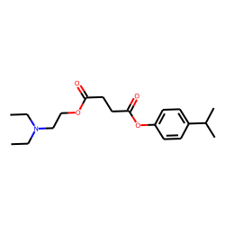 Succinic acid, 4-isopropylphenyl N,N-diethyl-2-aminoethyl ester