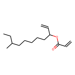 1-Ethenyl-7-methylnonyl Prop-2-enoate
