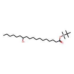 12-Hydroxystearic acid, mono-TBDMS