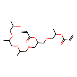 diacrylate of tetra-propoxylated glycerol (Acrylic acid 2-(2-acryloyloxy-3-{2-[2-(2-hydroxy-propoxy)-propoxy]-propoxy}-propoxy)-1-methyl-ethyl ester)
