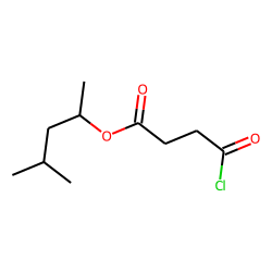 Succinic acid, monochloride, 4-methylpent-2-yl ester