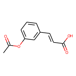 3-Acetoxycinnamic acid