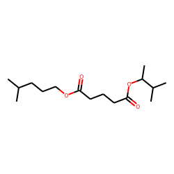 Glutaric acid, isohexyl 3-methylbut-2-yl ester
