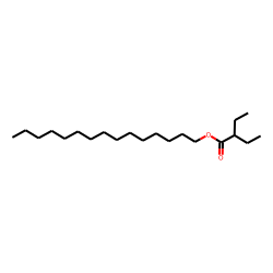 2-Ethylbutyric acid, pentadecyl ester