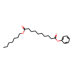 Sebacic acid, heptyl phenyl ester
