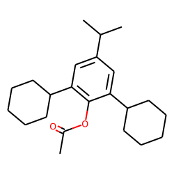 2,6-Dicyclohexyl-4-isopropylphenyl acetate