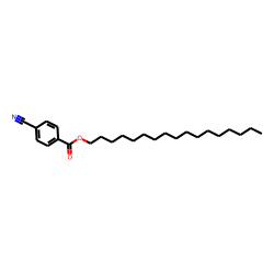 4-Cyanobenzoic acid, heptadecyl ester