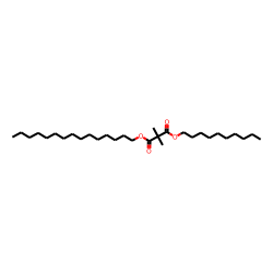 Dimethylmalonic acid, decyl pentadecyl ester