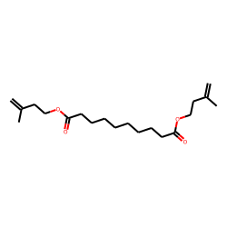 Sebacic acid, di(3-methylbut-3-enyl) ester