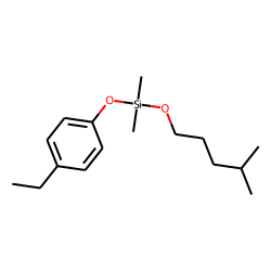 Silane, dimethyl(4-ethylphenoxy)isohexyloxy-