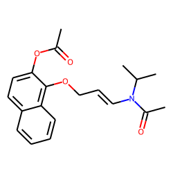 Propranolol hydroxy - H2O, isomer I, acetylated