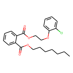 Phthalic acid, 2-(4-chlorophenoxy)ethyl heptyl ester