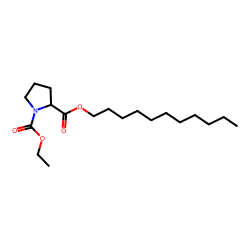 D-Proline, N-ethoxycabonyl-, undecyl ester