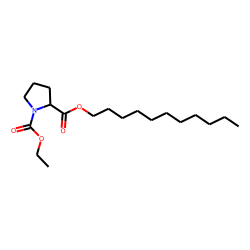 d-Proline, N-ethoxycabonyl-, undecyl ester