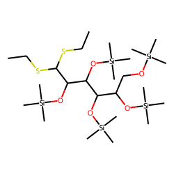 D-galactose, TMS diethyldithioacetal derivative