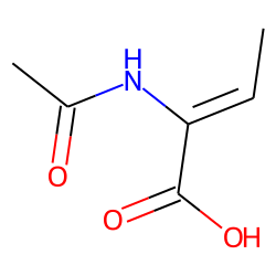2-Butenoic acid, 2-(acetylamino)-