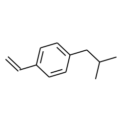 Benzene, 1-ethenyl-4-(2-methylpropyl)-