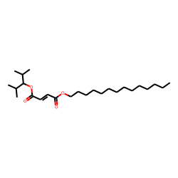 Fumaric acid, 2,4-dimethylpent-3-yl tetradecyl ester