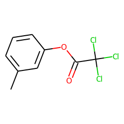 Trichloroacetic acid, 3-methylphenyl ester