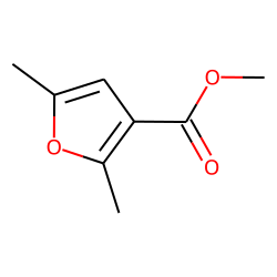 3-Furancarboxylic acid, 2,5-dimethyl-, methyl ester