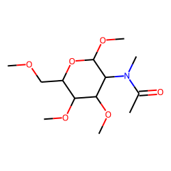 N-Methyl-N-(2,4,5-trimethoxy-6-methoxymethyl-tetrahydro-pyran-3-yl)-acetamide