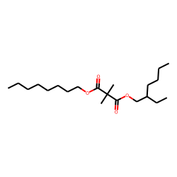Dimethylmalonic acid, 2-ethylhexyl octyl ester