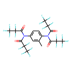 2-Methylbenzene-1,4-diamine, N1,N1,N4,N4-tetrakis(pentafluoropropionyl)-