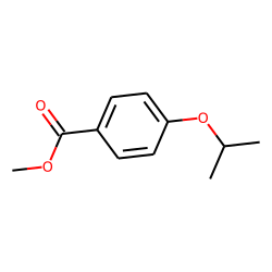 Benzoic acid, 4-(isopropyl)oxy-, methyl ester