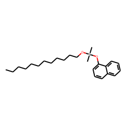 Silane, dimethyl(2-naphthoxy)dodecyloxy-
