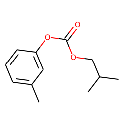 Carbonic acid, isobutyl 3-methylphenyl ester