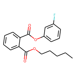 Phthalic acid, 3-fluorophenyl pentyl ester