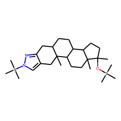 Stanozolol, N,O-bis(trimethylsilyl) deriv.