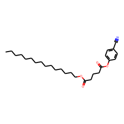 Glutaric acid, 4-cyanophenyl pentadecyl ester