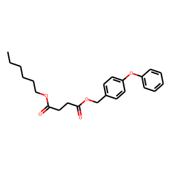 Succinic acid, hexyl 4-phenoxybenzyl ester