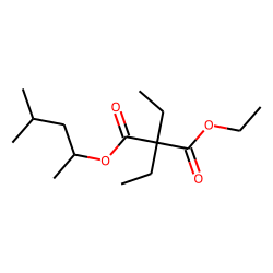 Diethylmalonic acid, ethyl 4-methylpent-2-yl ester