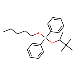Silane, diphenyl(3,3-dimethylbut-2-yloxy)pentyloxy-