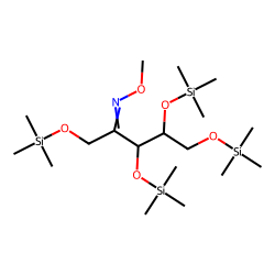 Xylulose, O-methyloxime, tetrakis-O-(trimethylsilyl)-