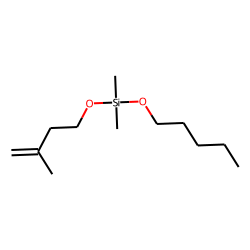Silane, dimethyl(3-methylbut-3-enyloxy)pentyloxy-