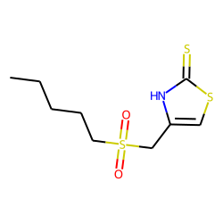 (N-pentylsulfonyl) methyl-4-thiazoline-2-thione